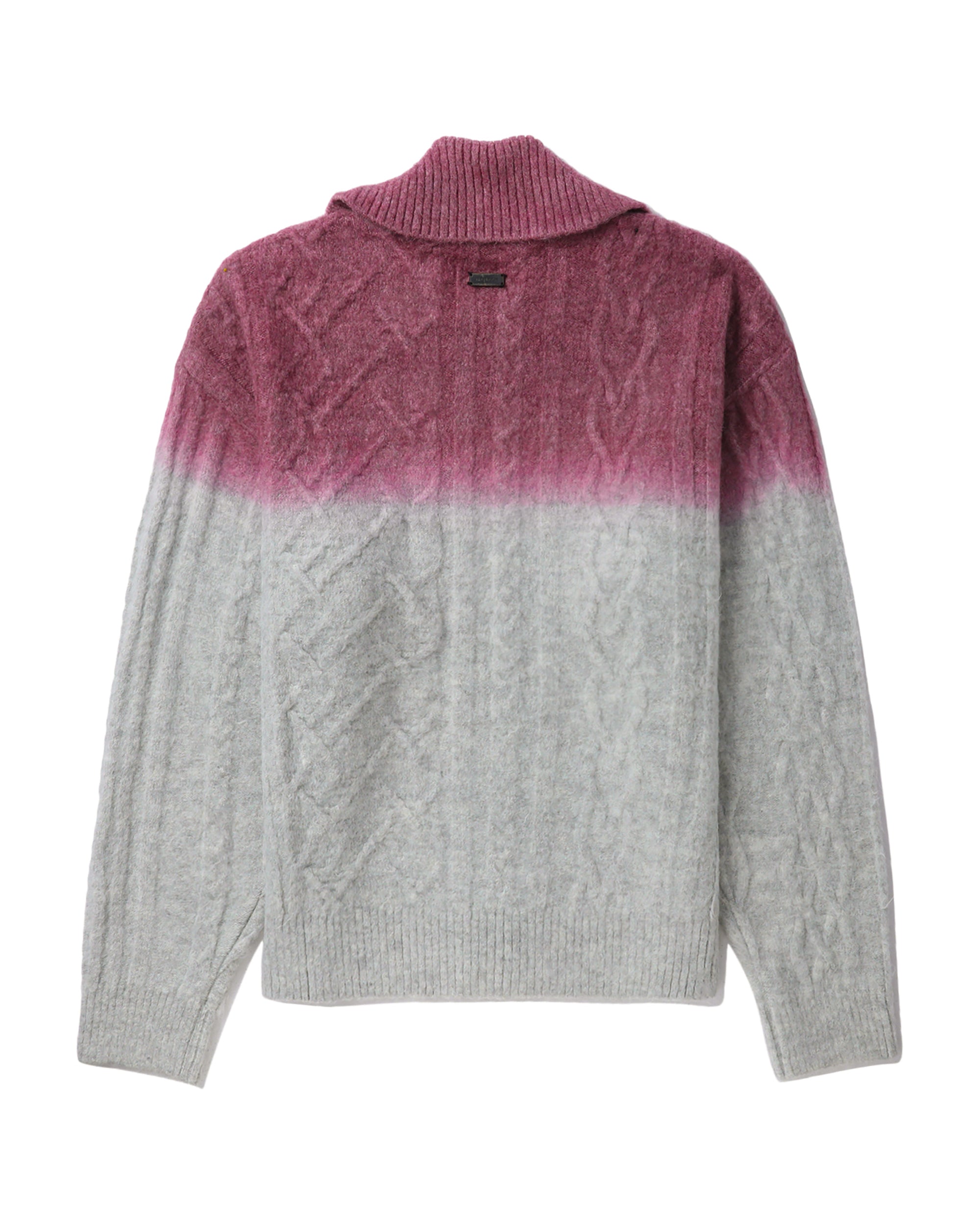 Zip-up cardigan