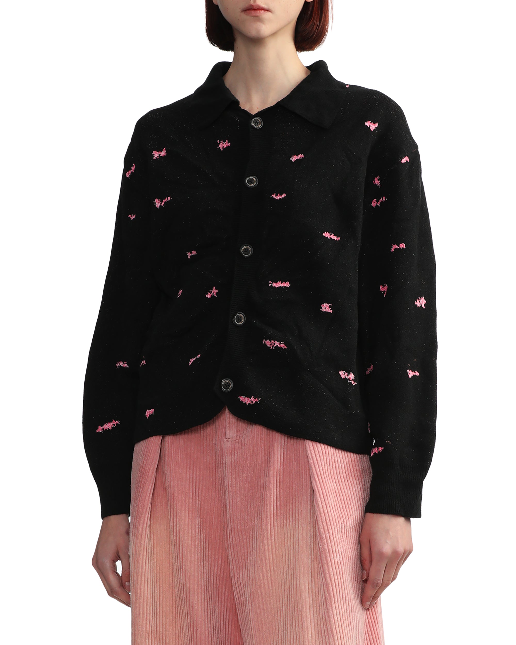 Embroidered cardigan