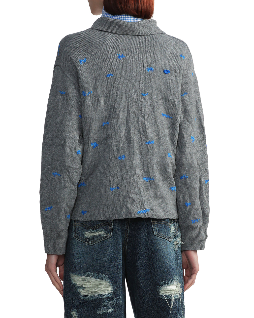 Embroidered cardigan