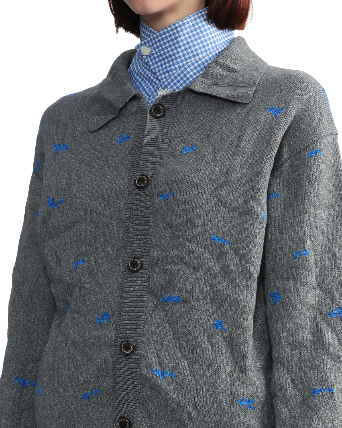 Embroidered cardigan