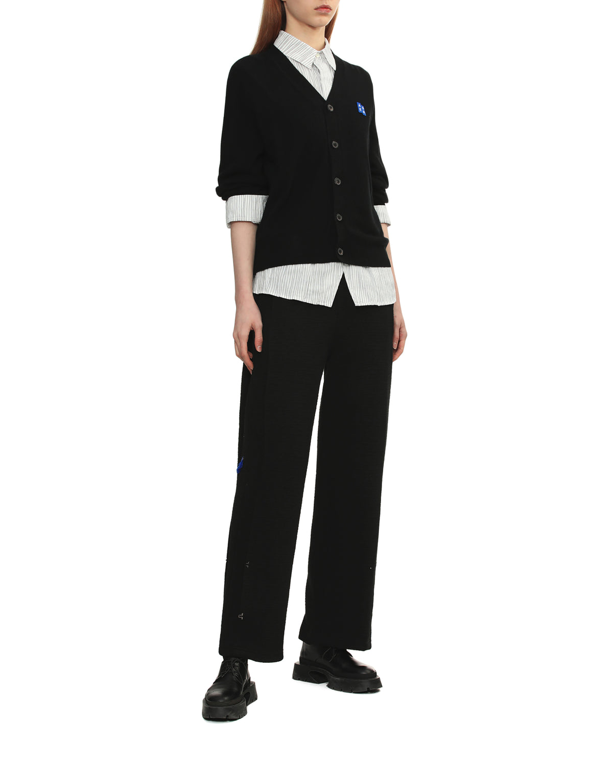 V-neck cardigan