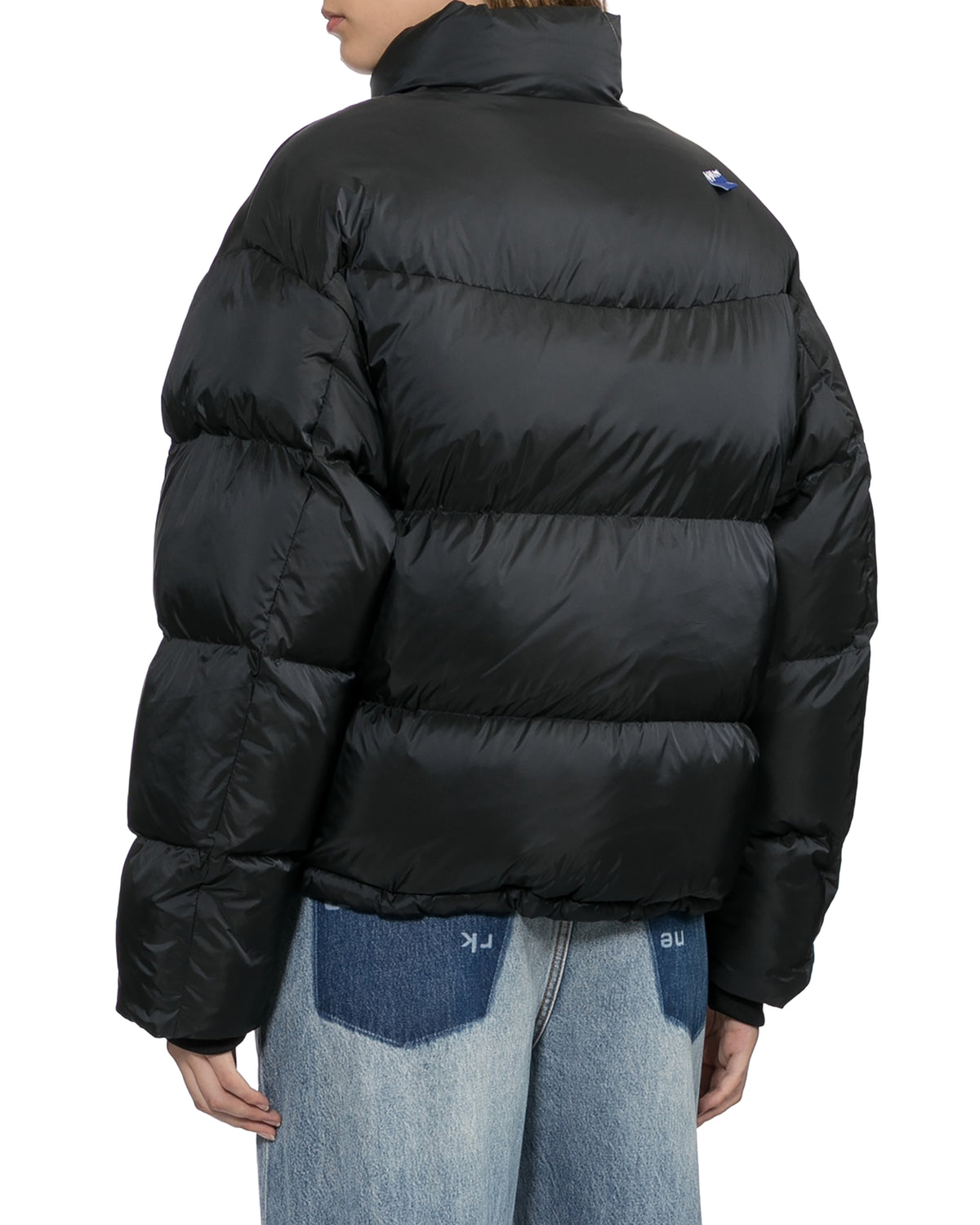 Stand collar puffer jacket