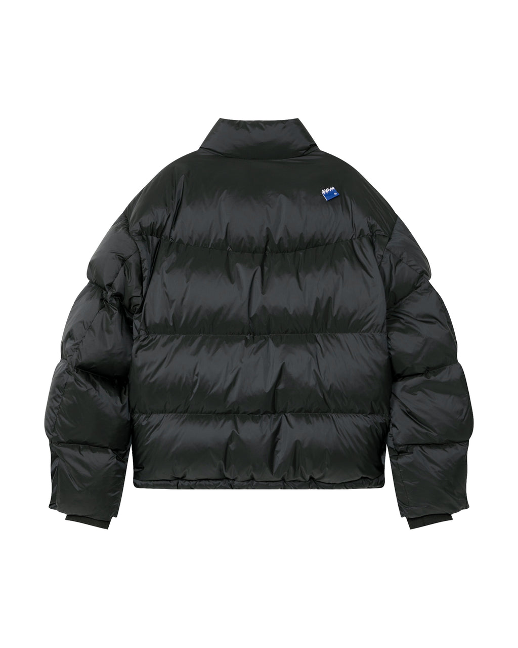 Stand collar puffer jacket