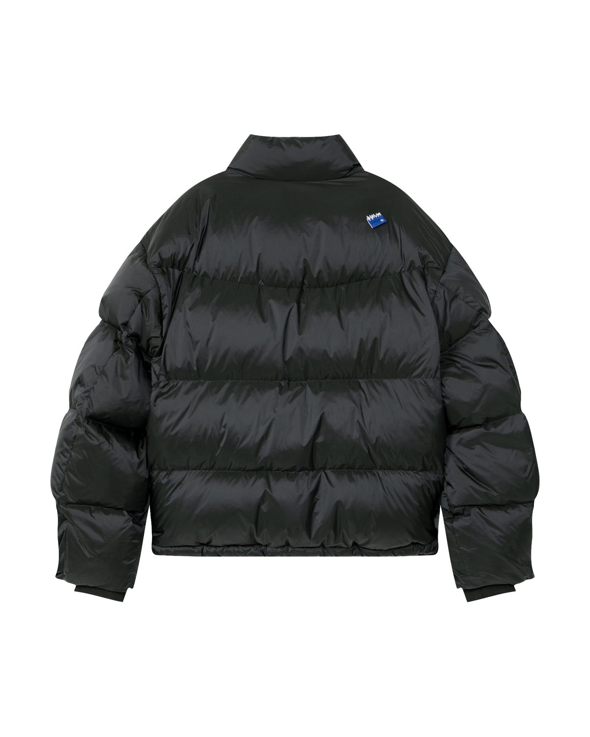 Stand collar puffer jacket