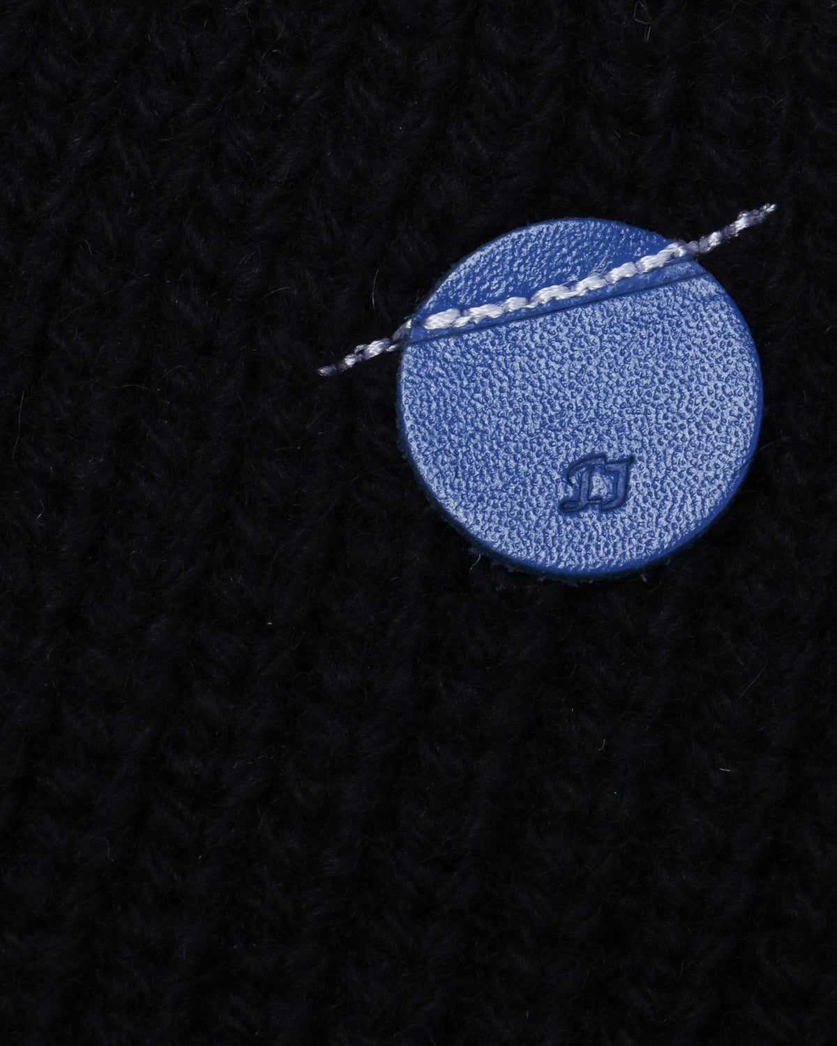 Logo patch beanie