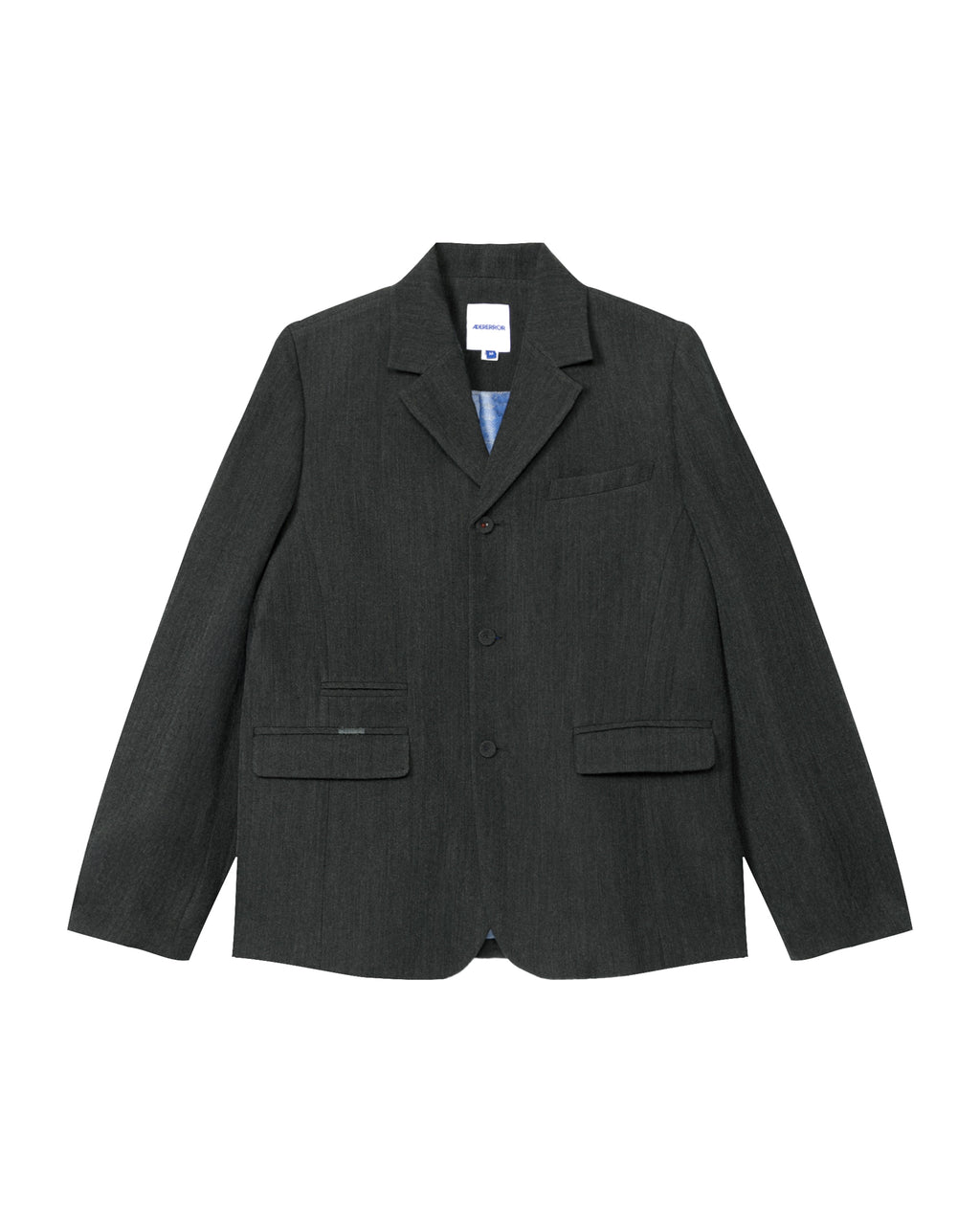 Notched lapel blazer