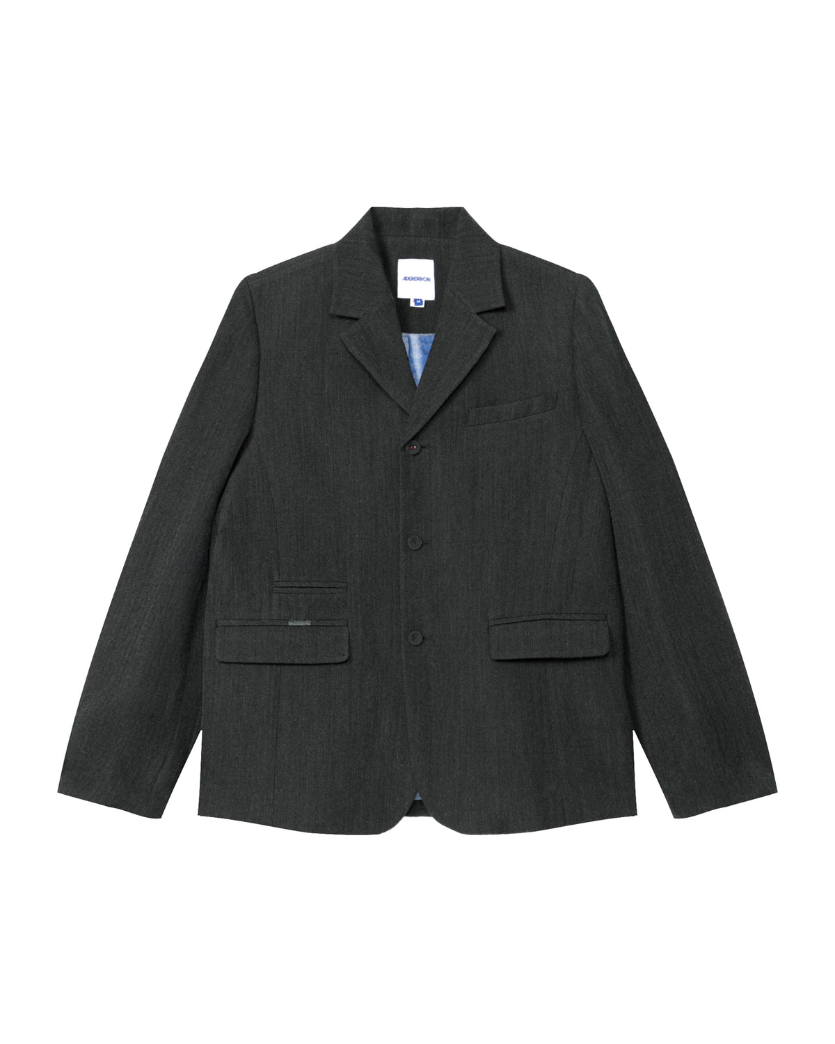 Notched lapel blazer