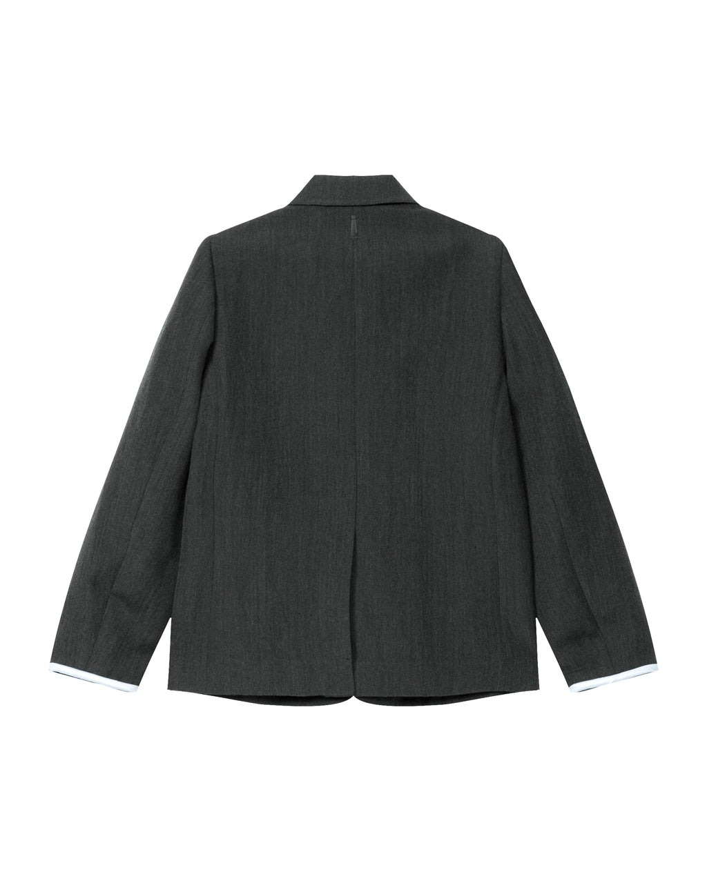 Notched lapel blazer