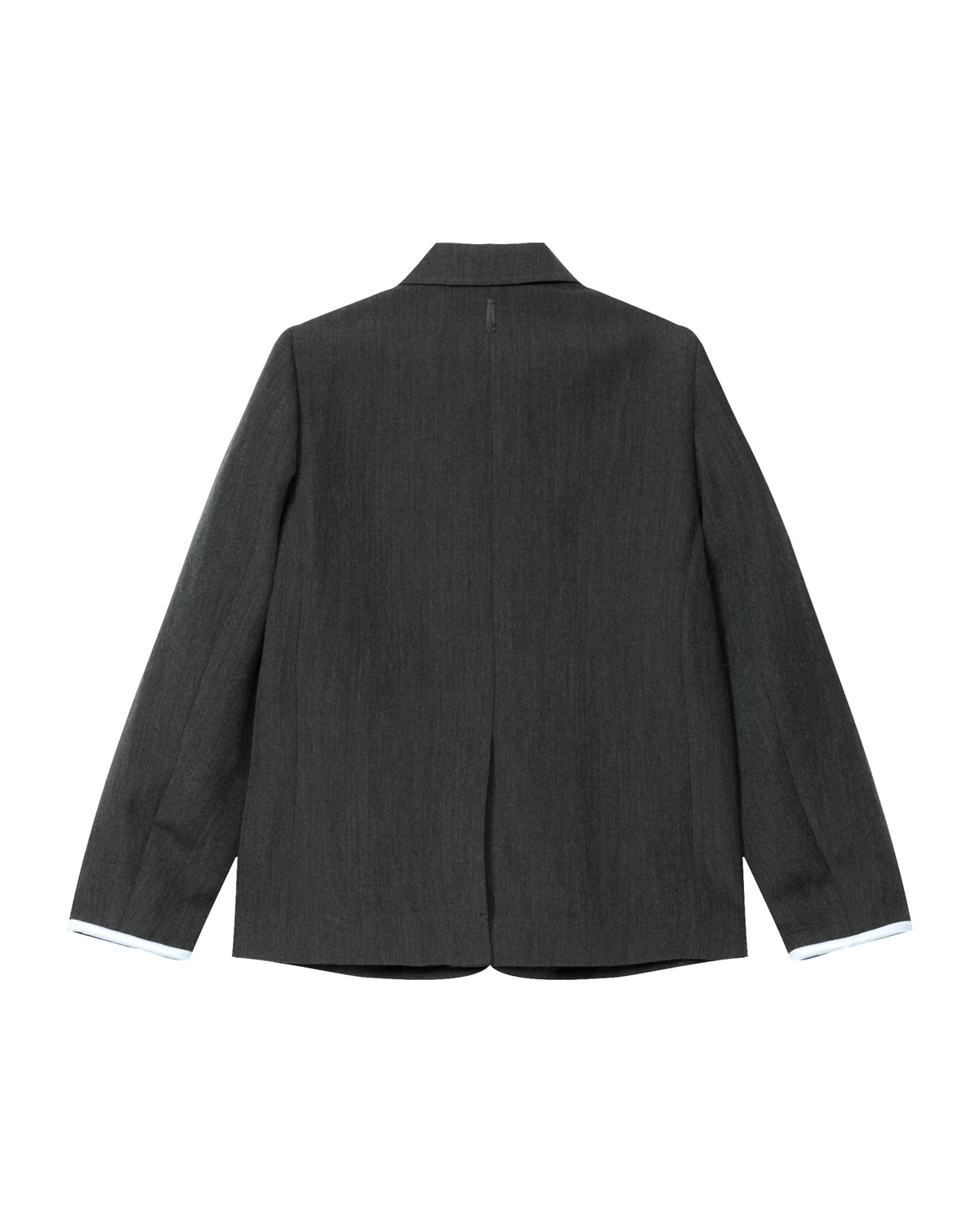 Notched lapel blazer