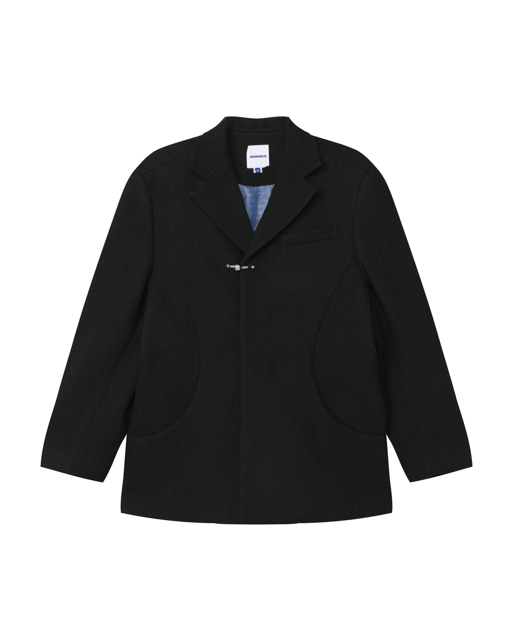 Notched lapel blazer