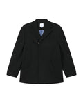 Notched lapel blazer