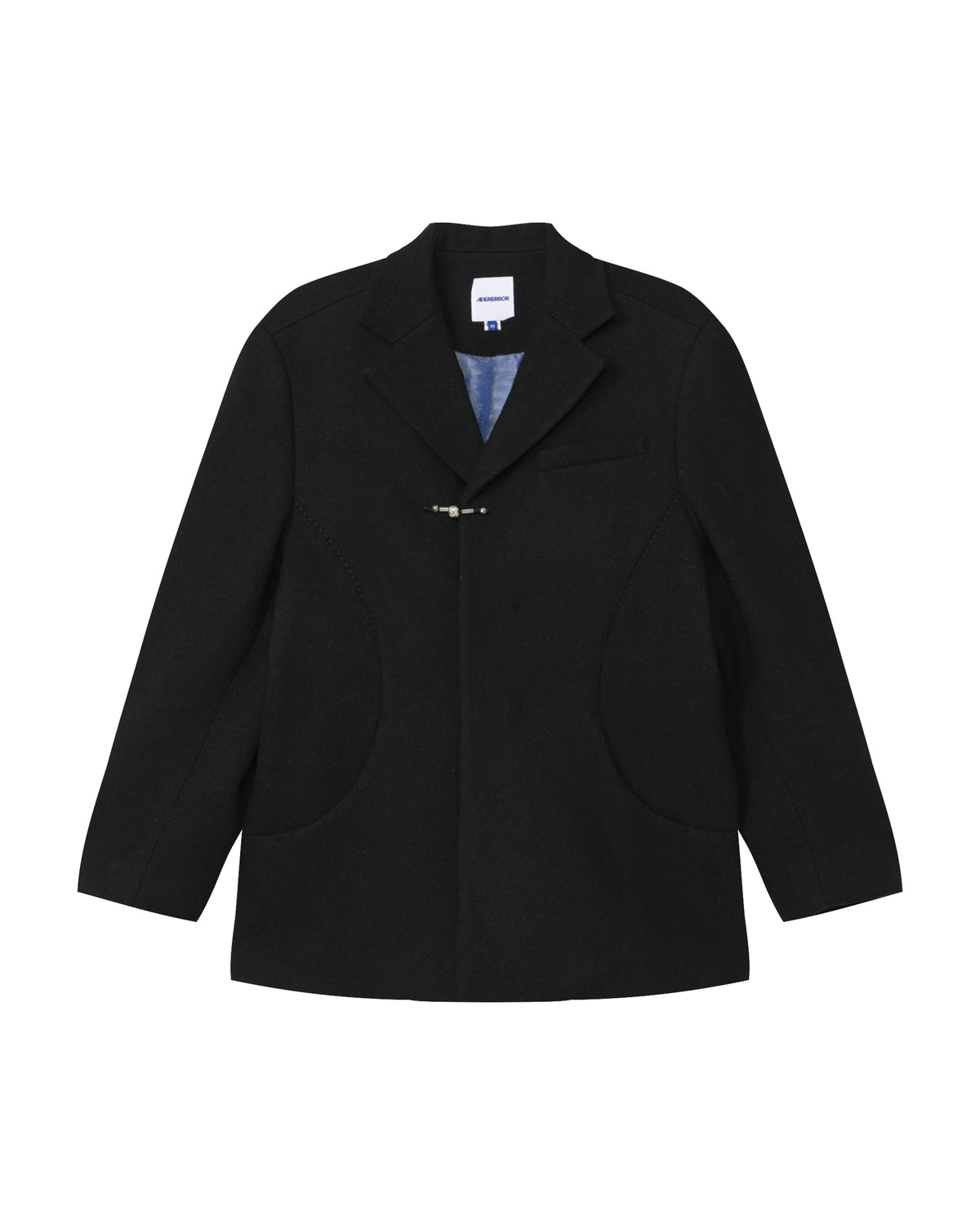 Notched lapel blazer