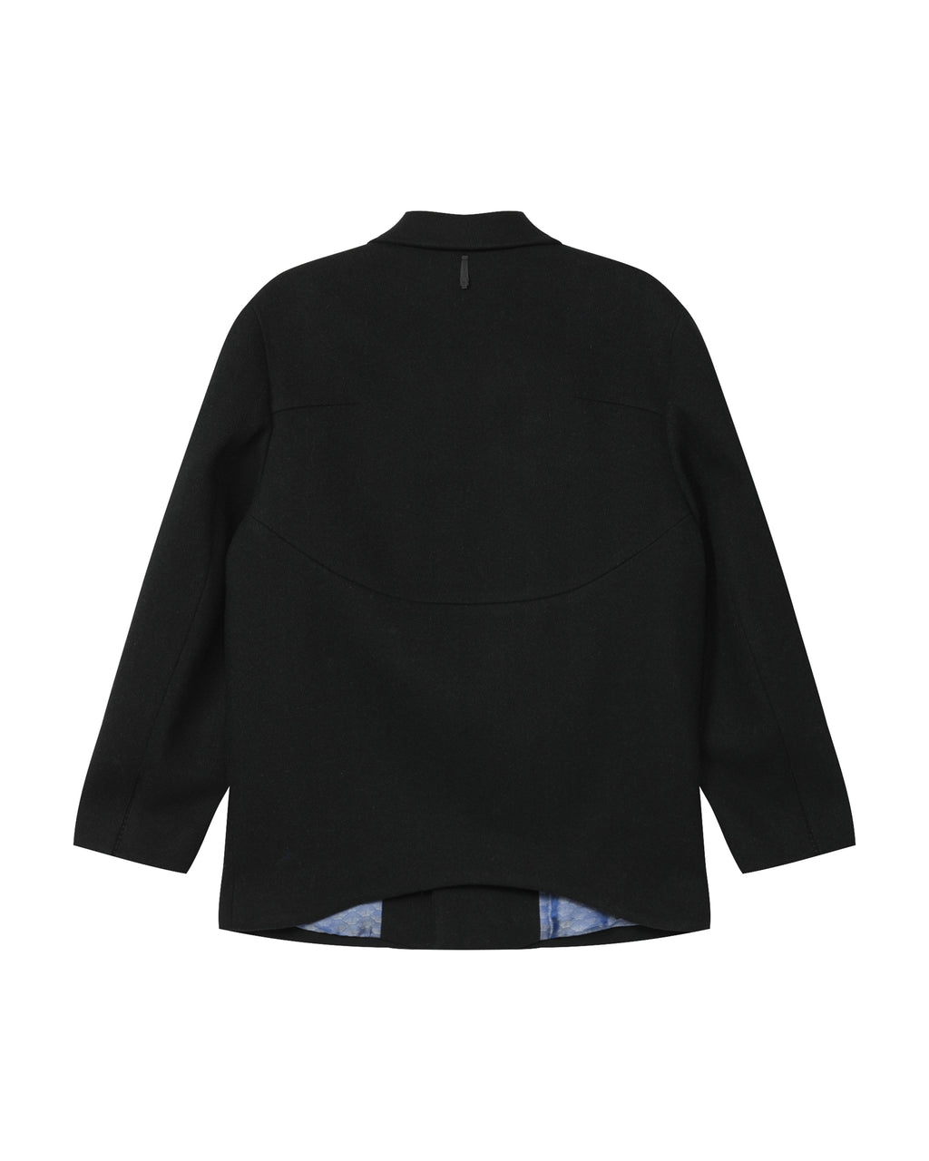 Notched lapel blazer