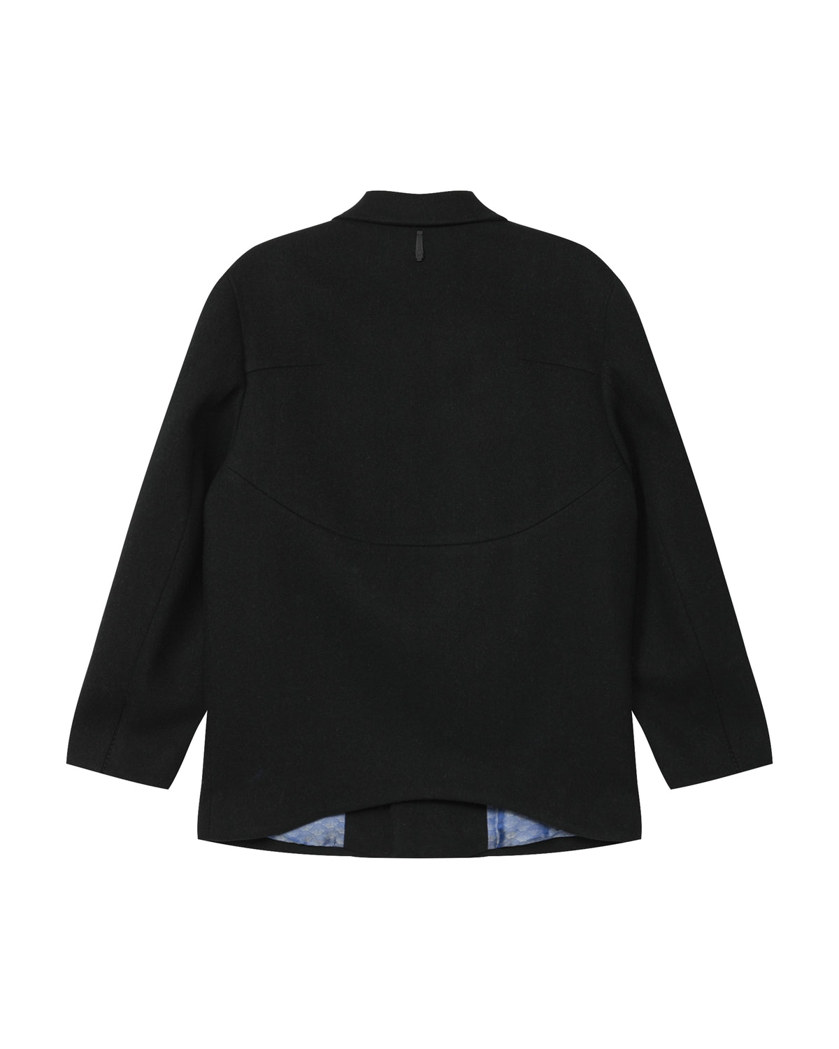 Notched lapel blazer