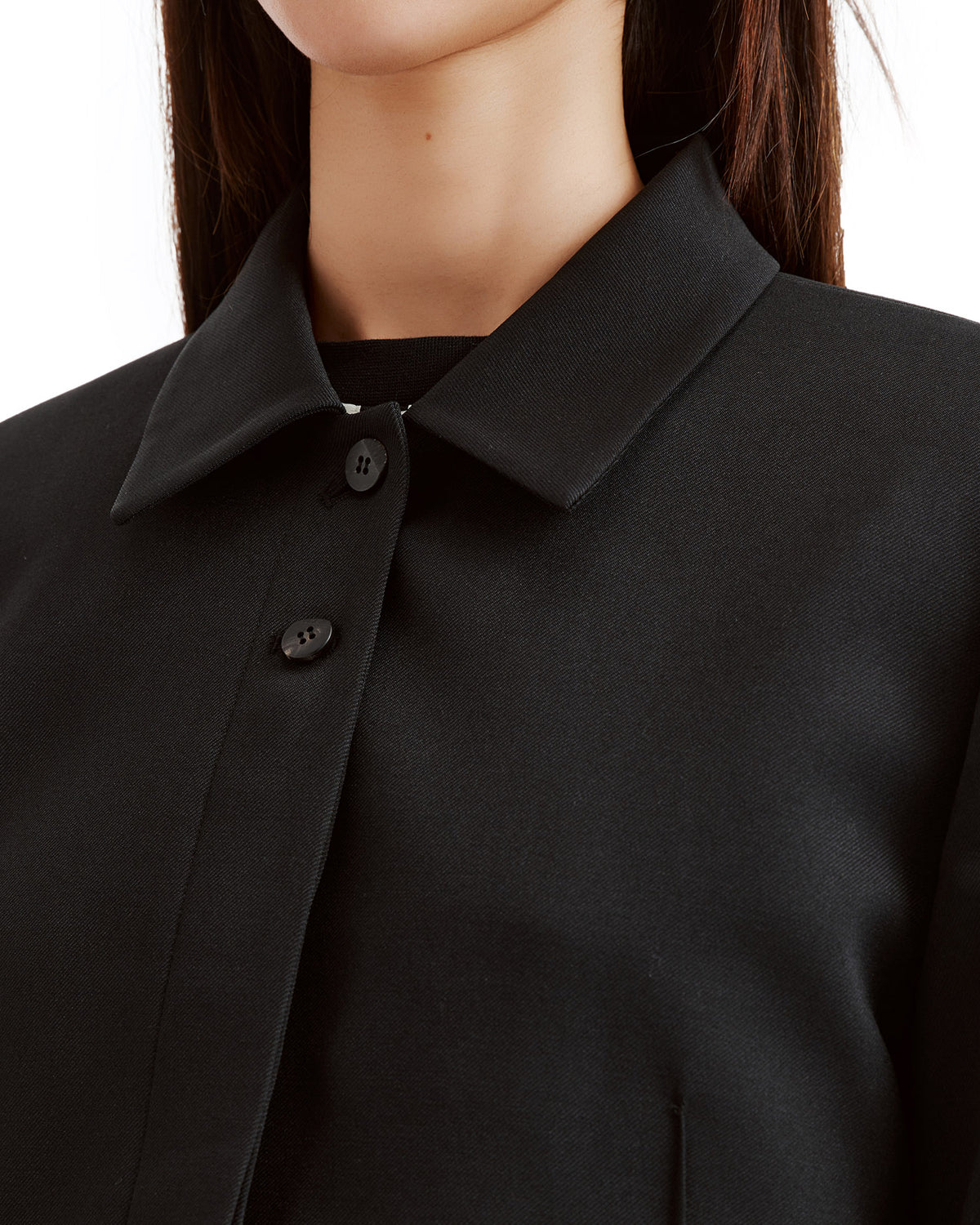 Significant tag cropped jacket