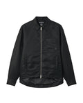 Significant tag zip-up jacket