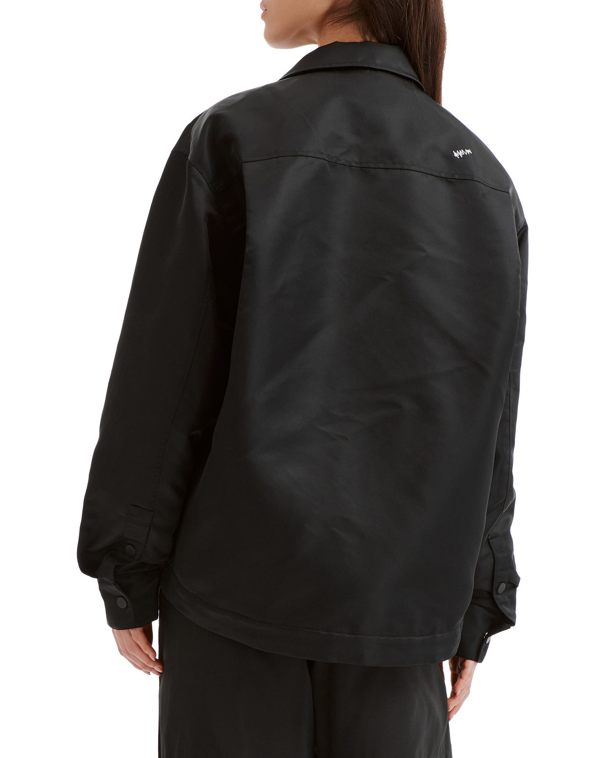 Significant tag zip-up jacket