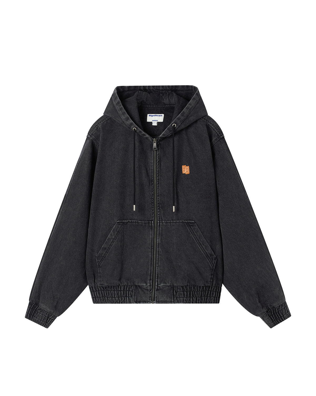 Significant tag hooded work jacket 01