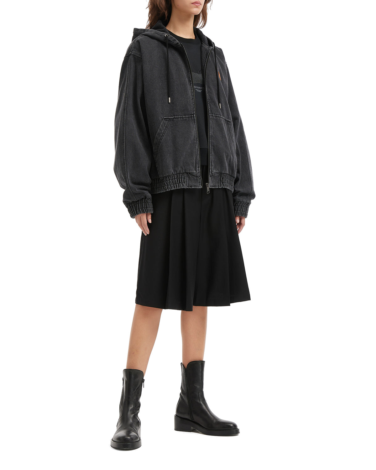 Significant tag hooded work jacket 01