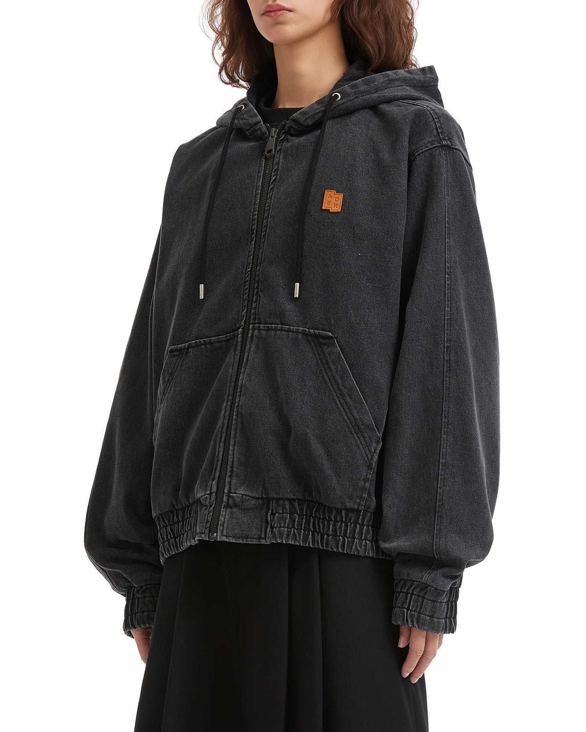 Significant tag hooded work jacket 01