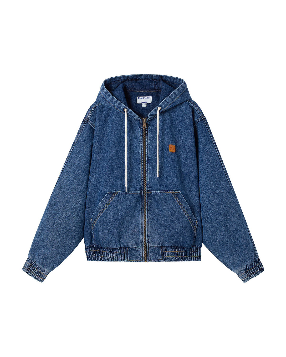 Significant tag hooded work jacket 01