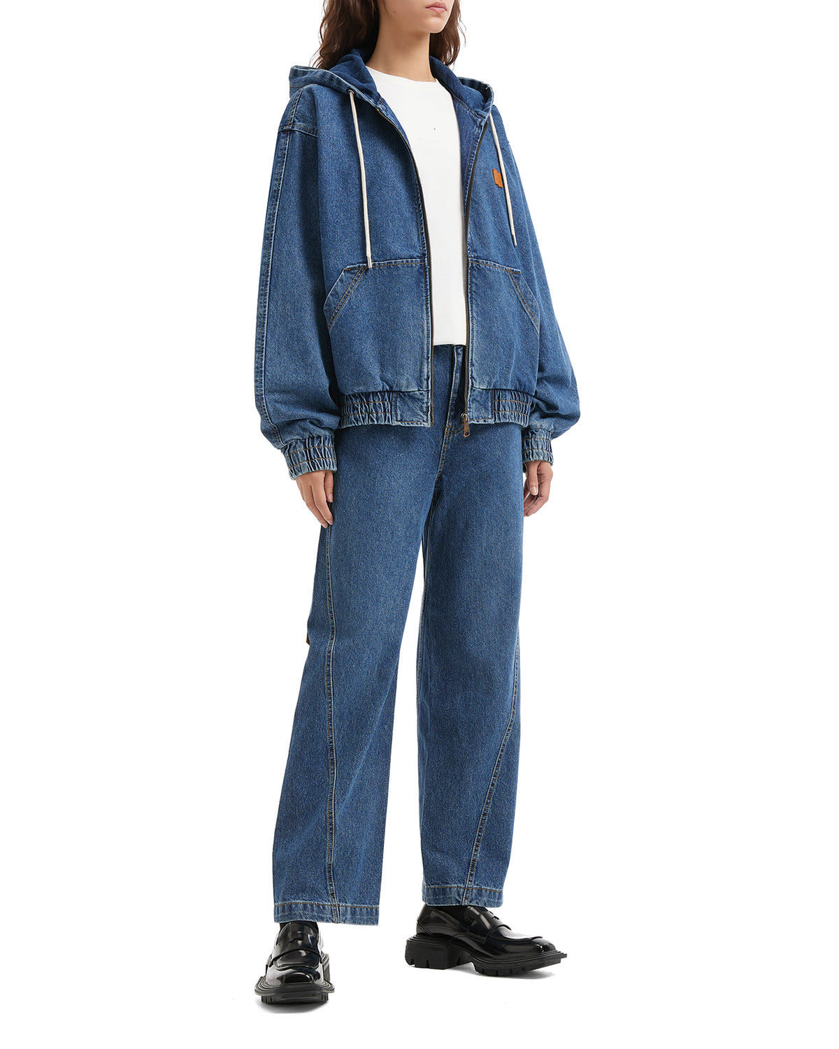 Significant tag hooded work jacket 01