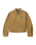 Collared zip-up jacket