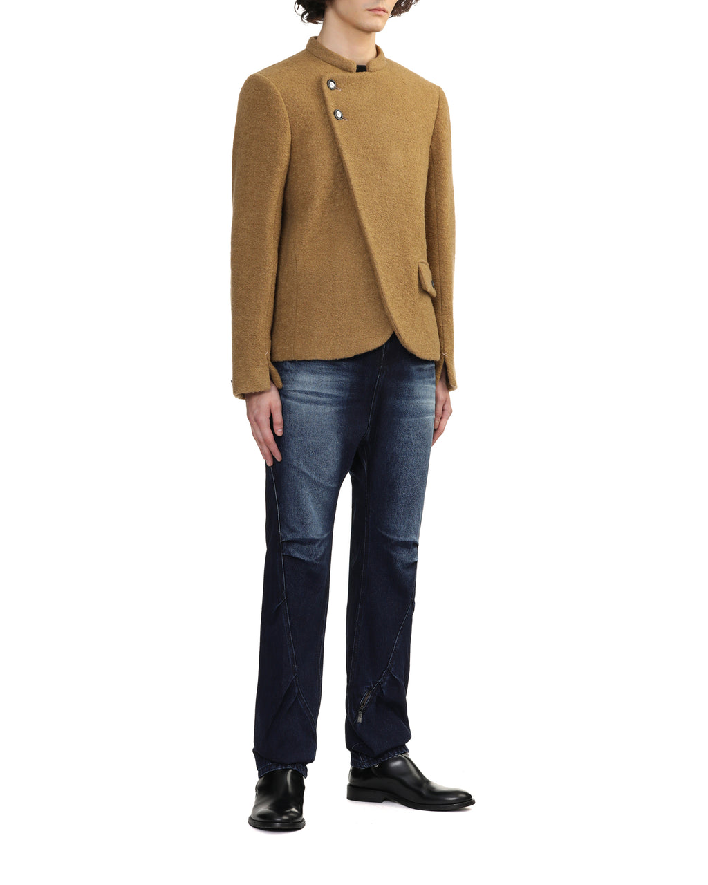 Panelled jeans