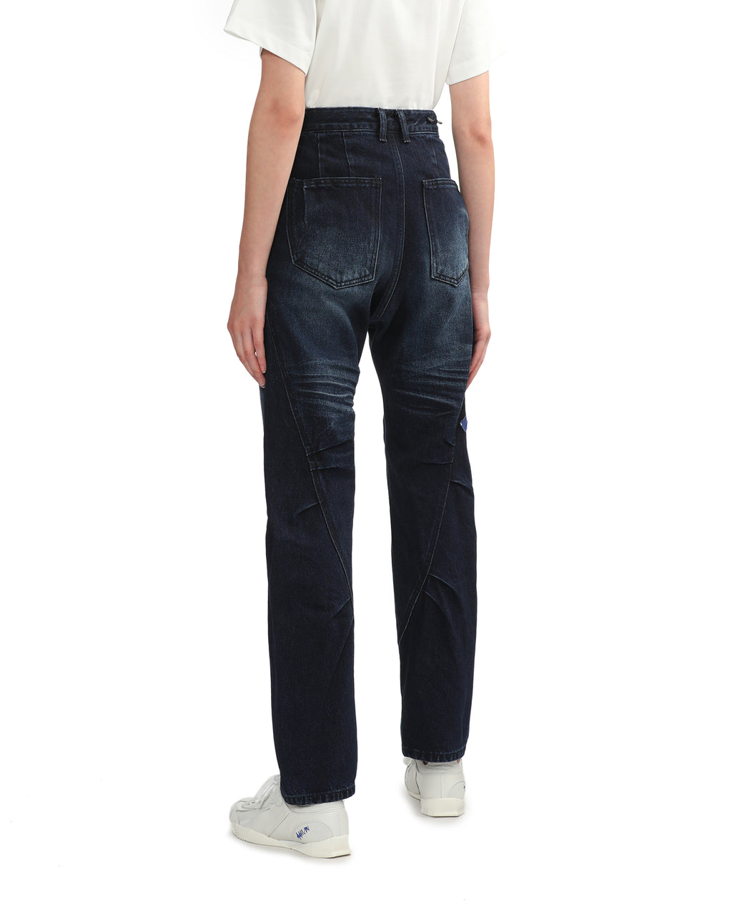 Panelled jeans