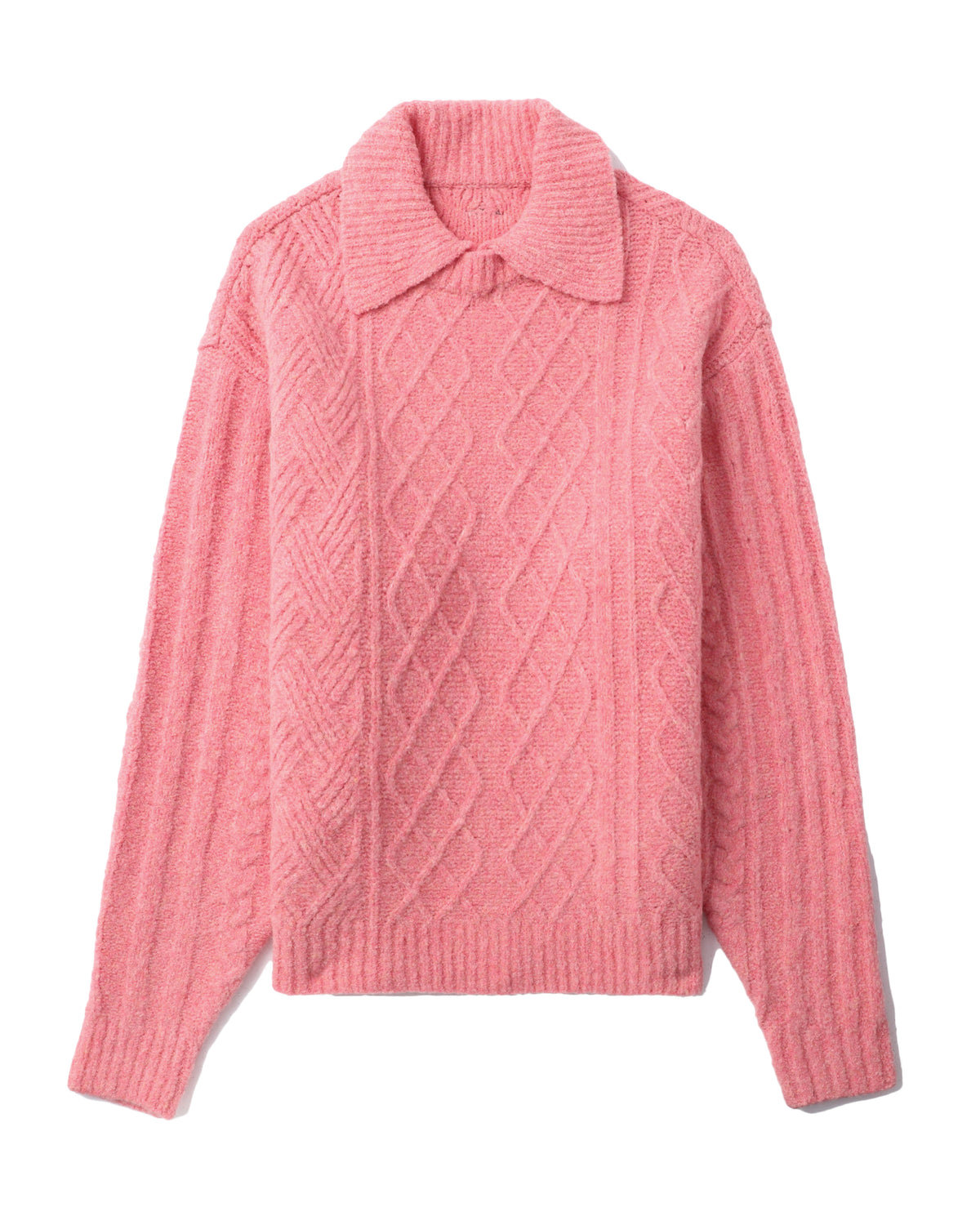 Cable knit sweater