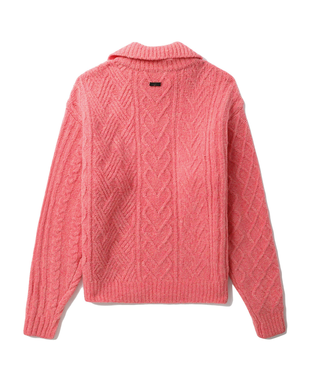 Cable knit sweater