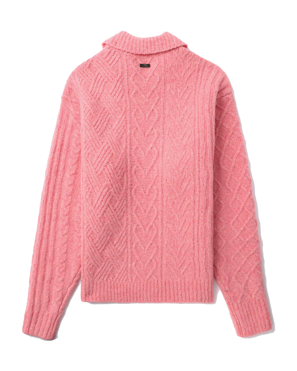 Cable knit sweater