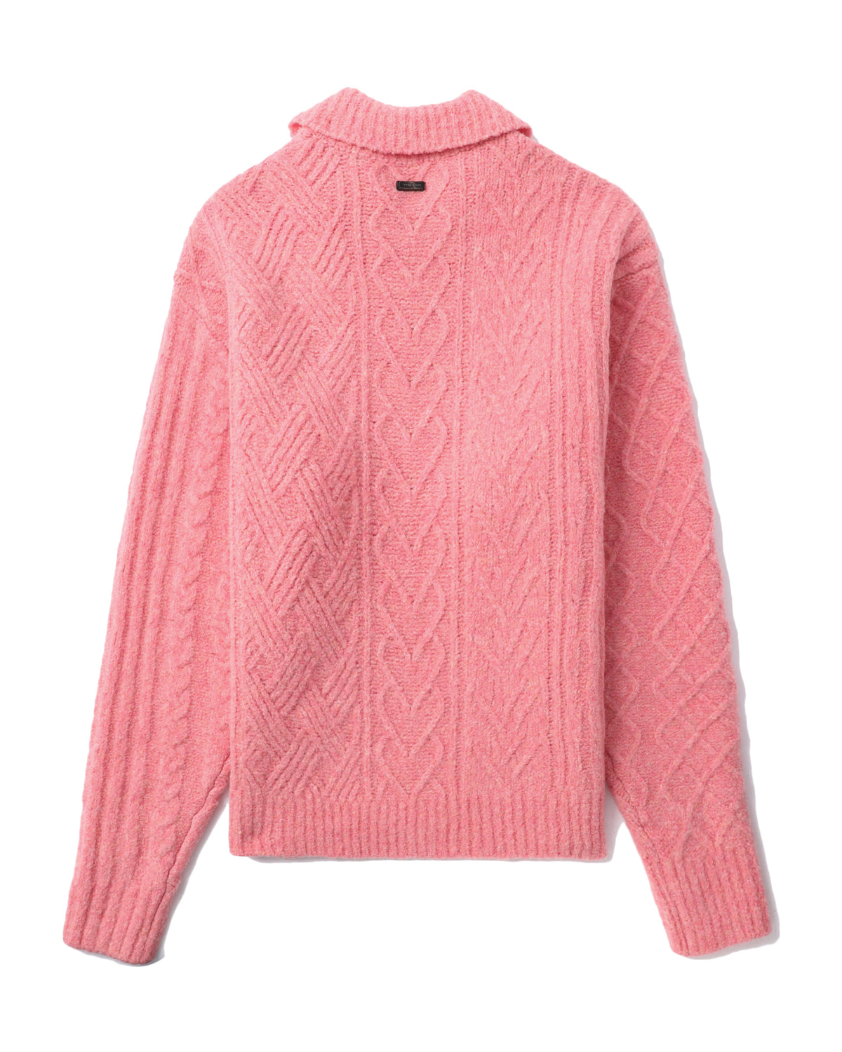 Cable knit sweater