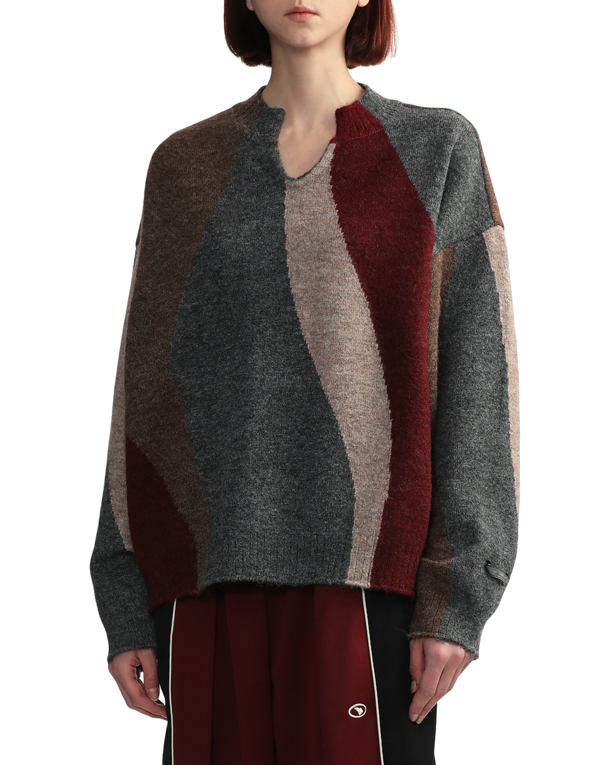 Patterned sweater