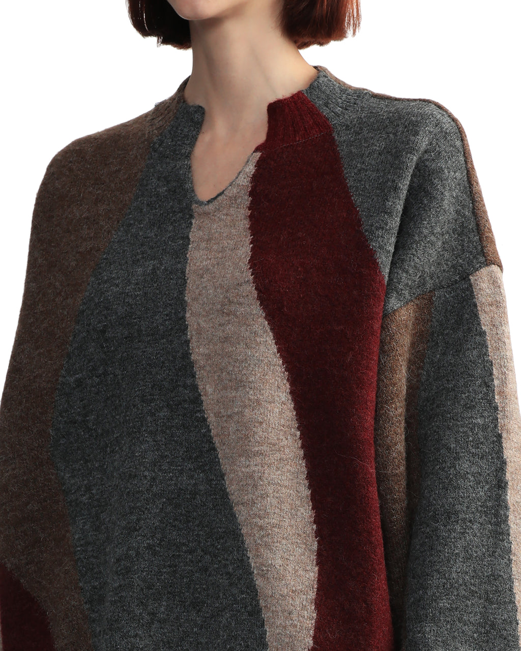 Patterned sweater