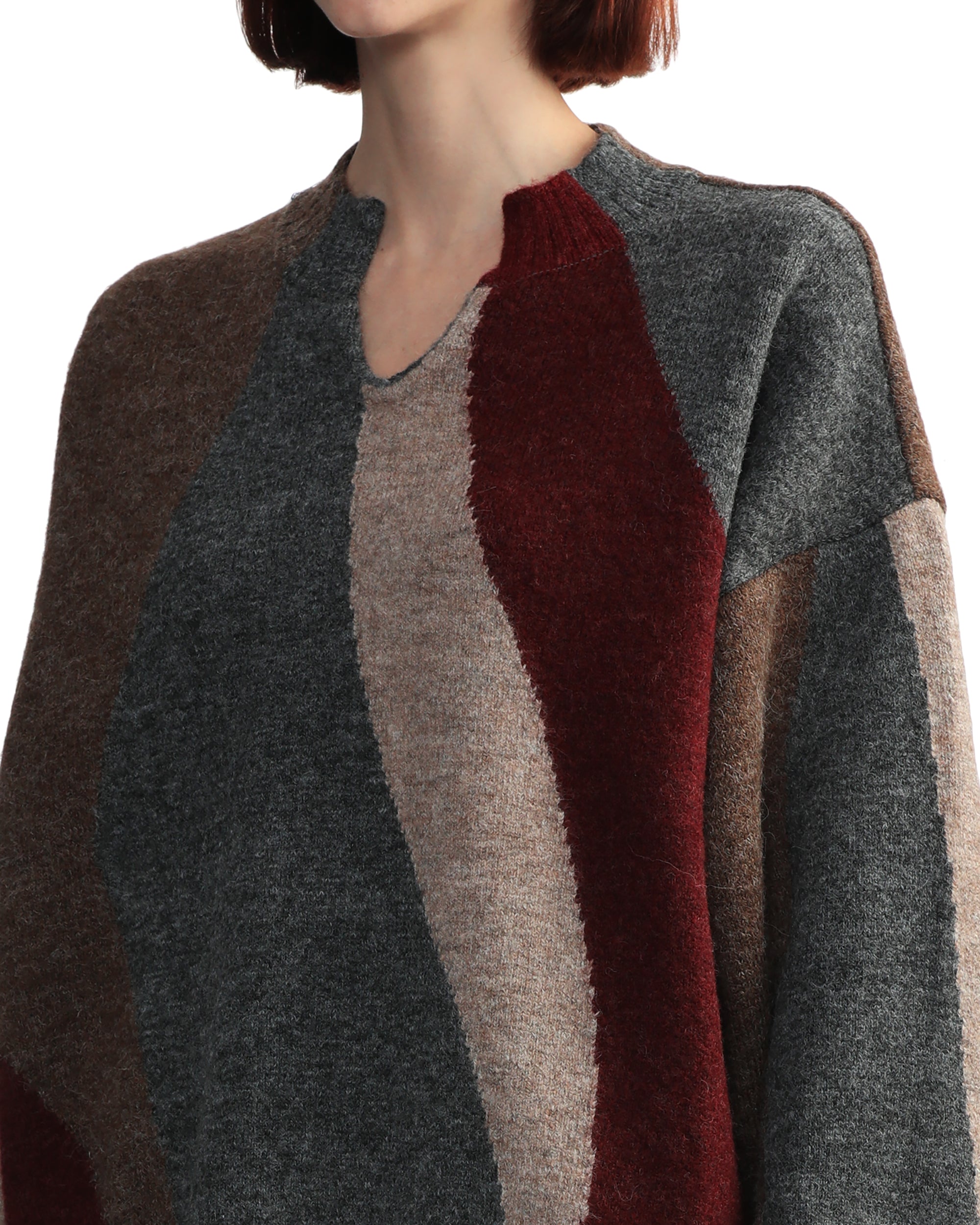 Patterned sweater