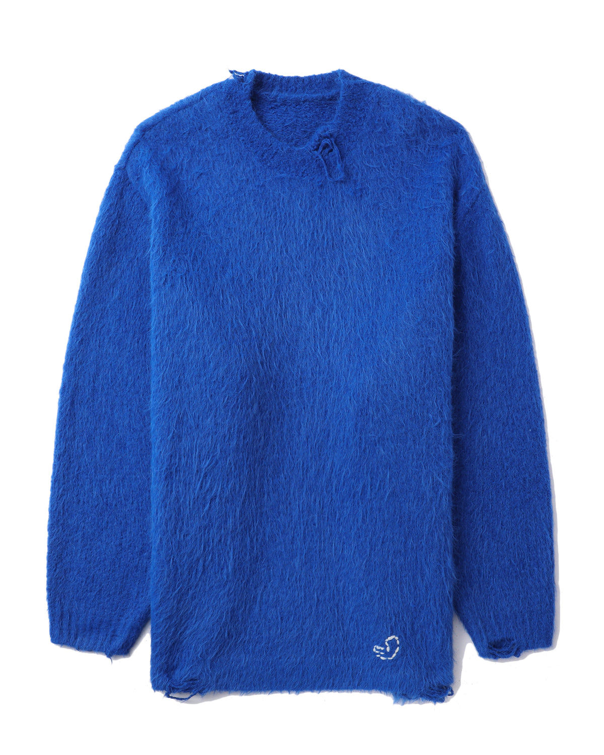 Distressed sweater