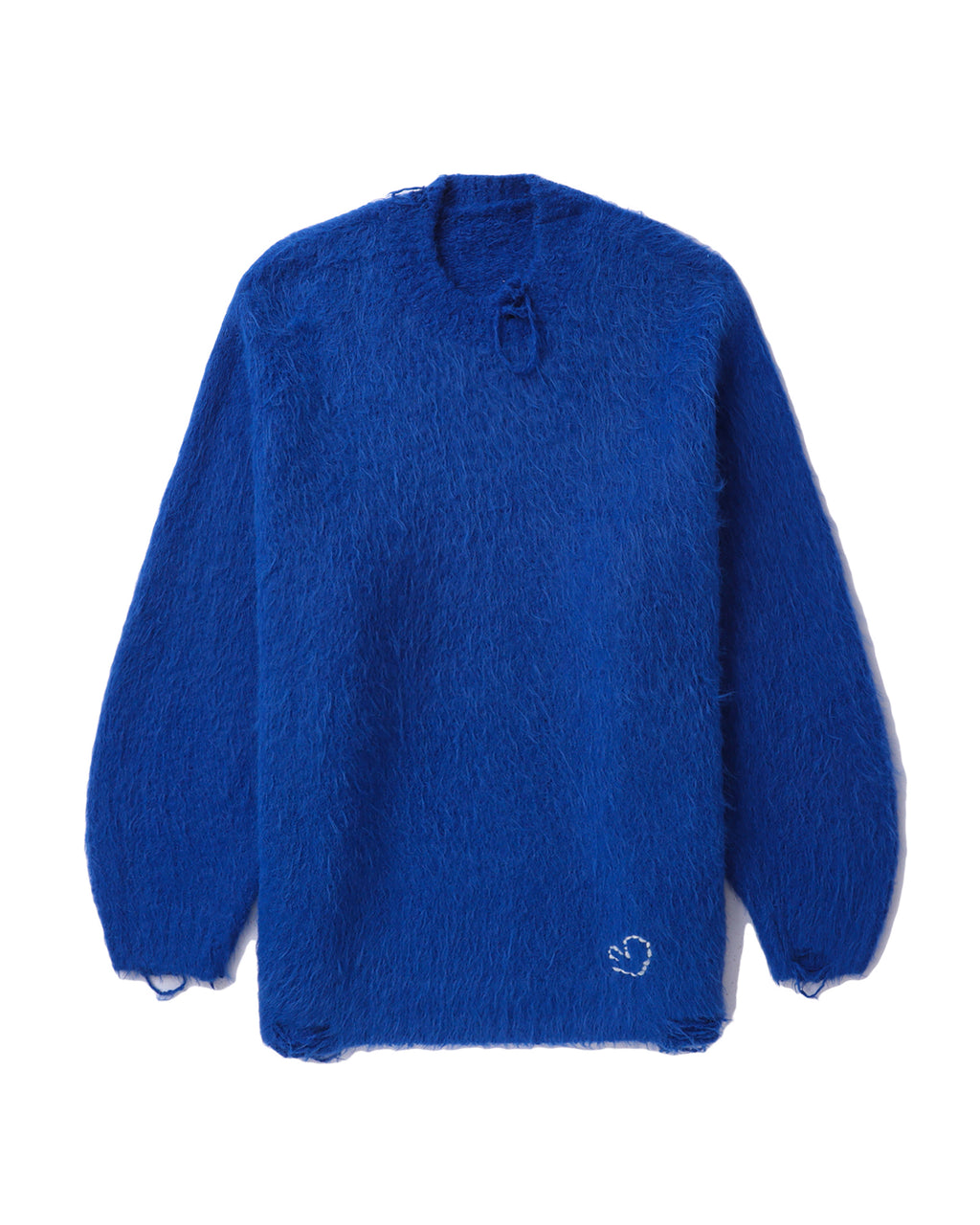 Distressed sweater