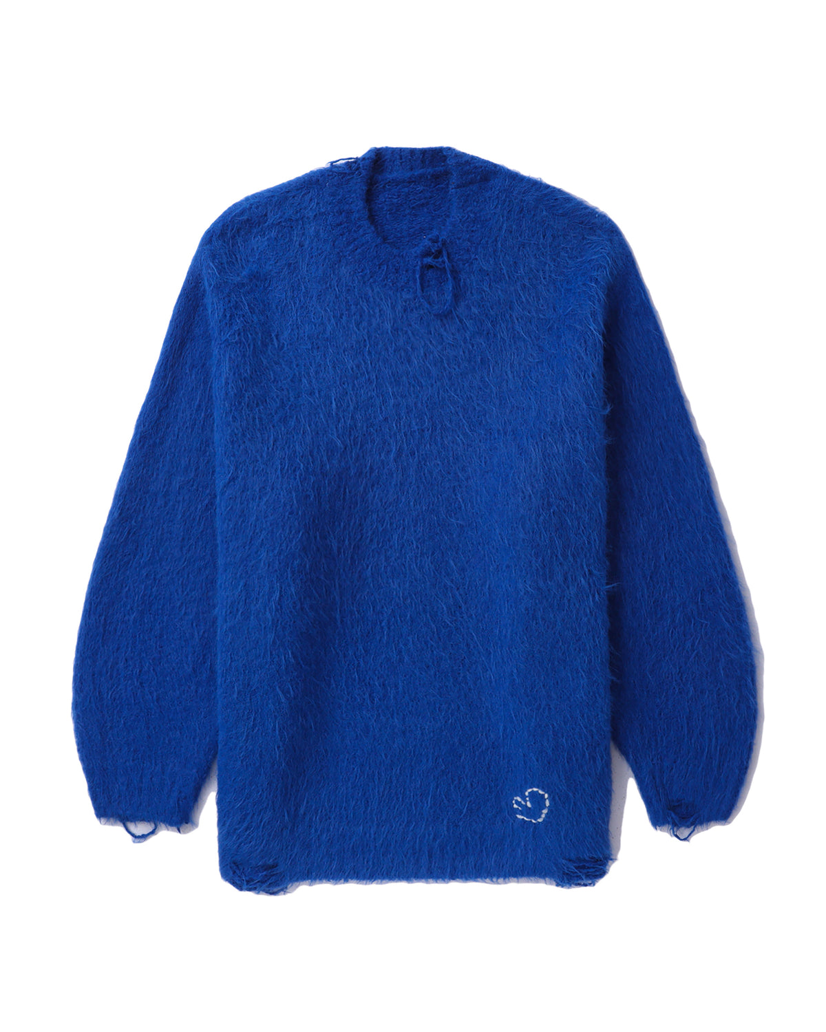 Distressed sweater