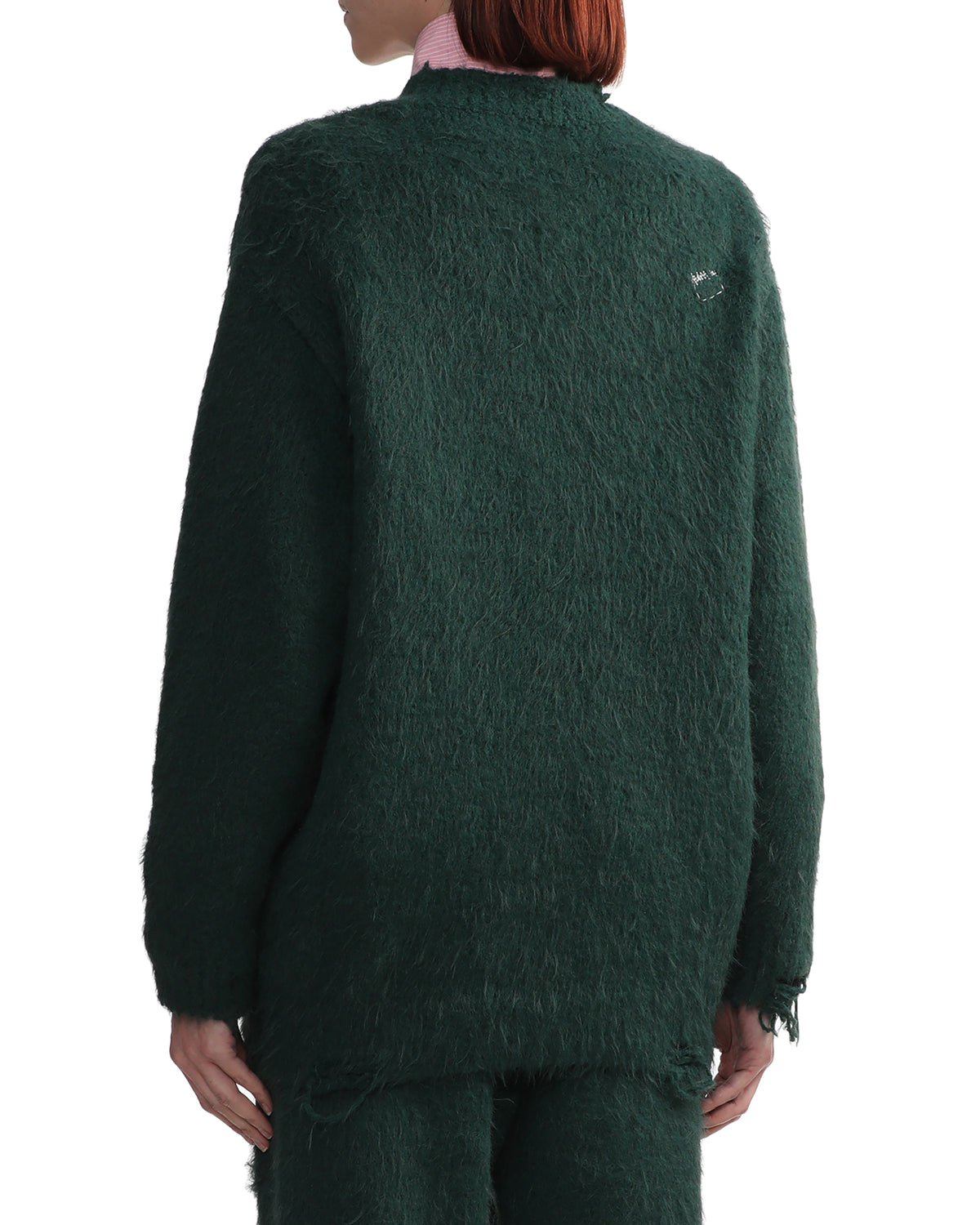 Distressed sweater