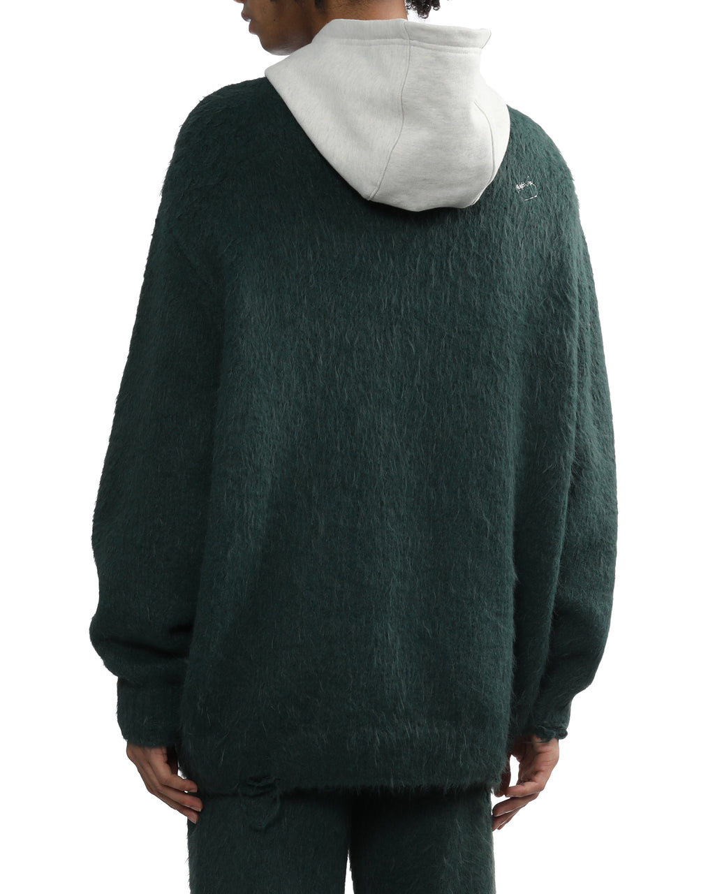Distressed sweater