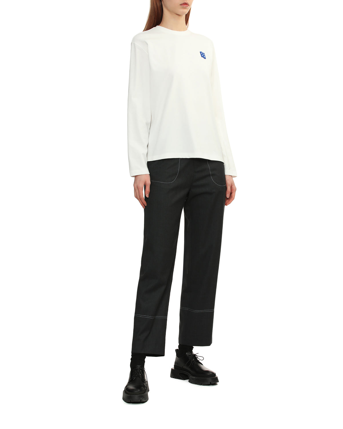 Logo long sleeve tee
