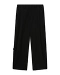 Cropped wool pants