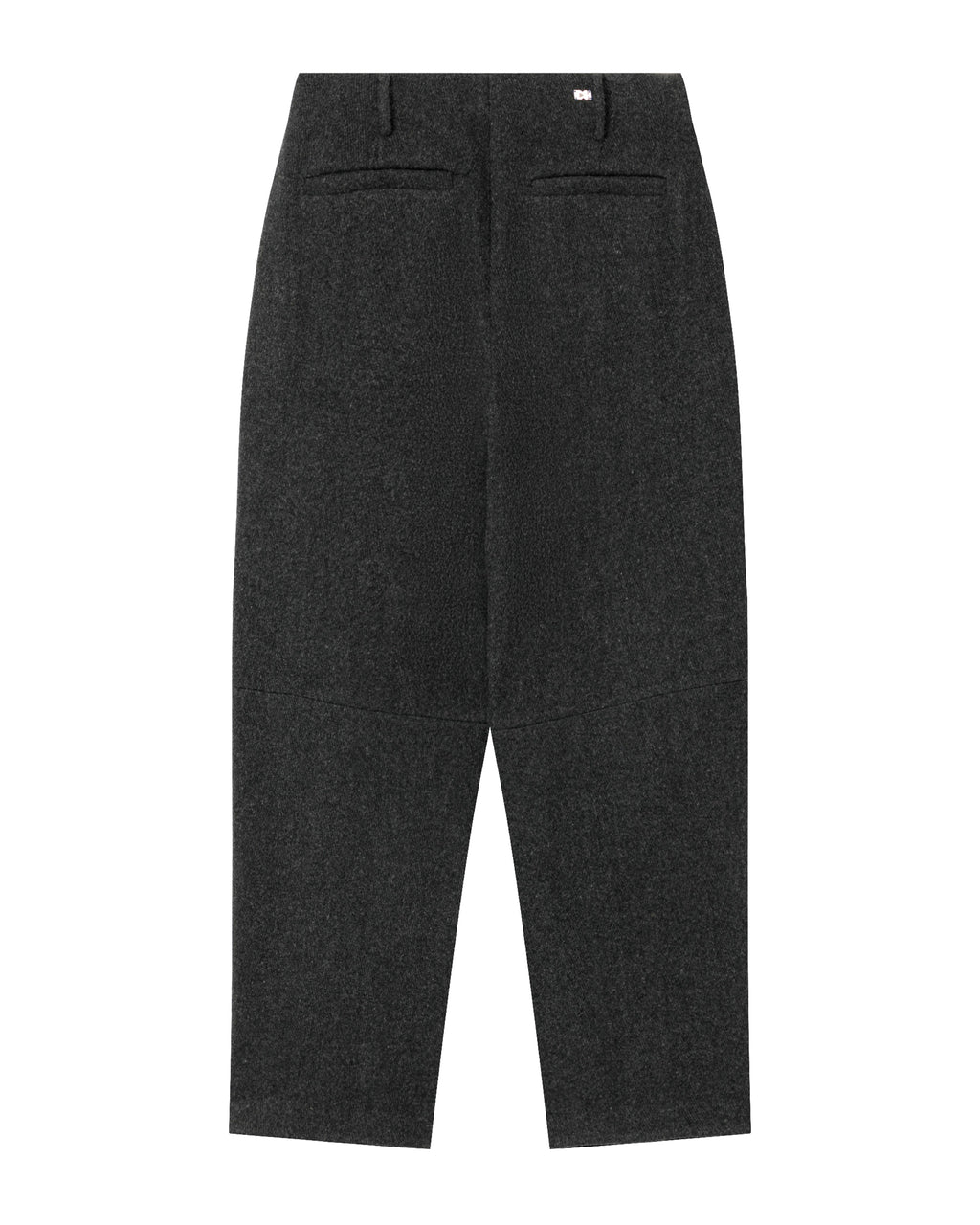 Pleated cropped pants