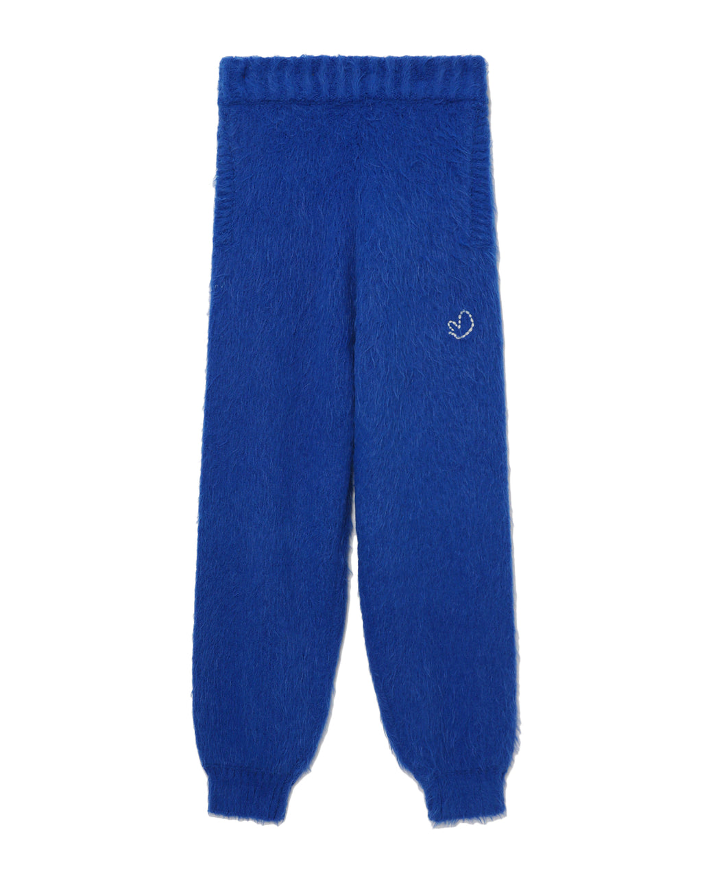 Faux fur pants