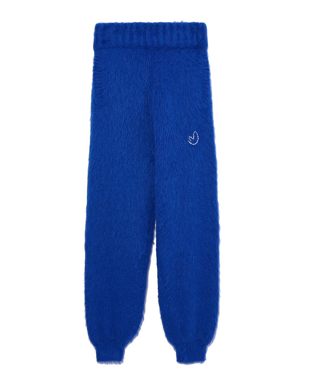Faux fur pants