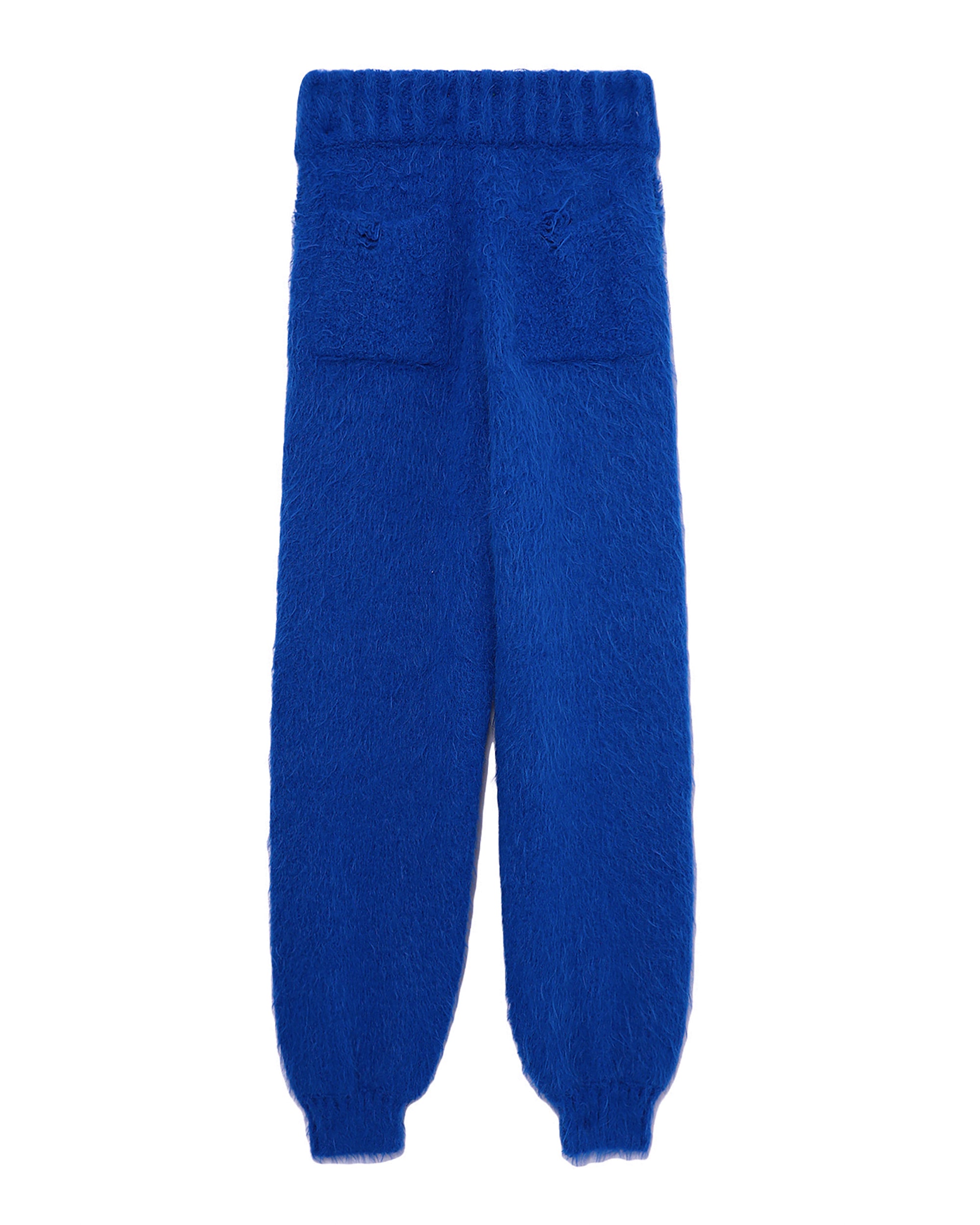 Faux fur pants