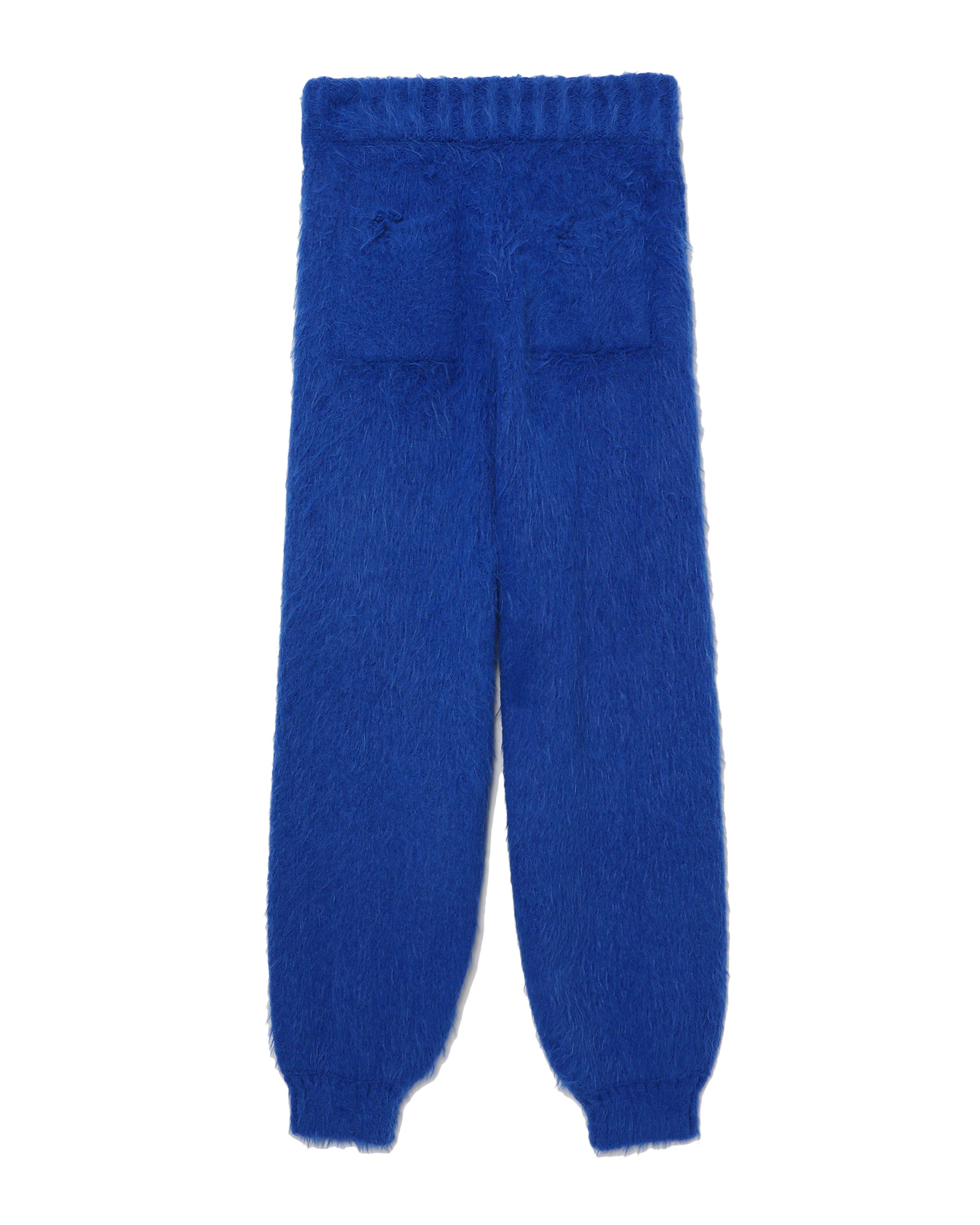 Faux fur pants