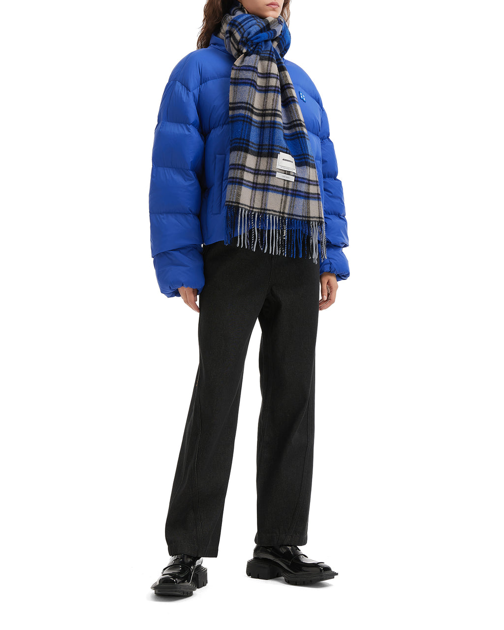 Revint plaid muffler