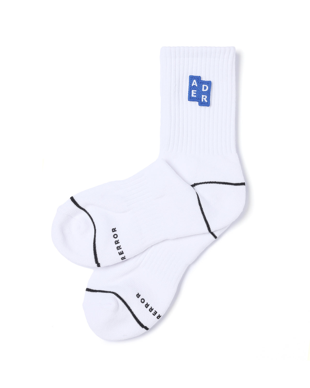 Logo patch socks